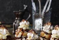 Snickers Profiteroles Recipe: Chocolate-Caramel Puff Pastries with Peanuts