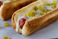 New Mexico Green Chile Hot Dogs: Spicy Loaded Chili Dogs