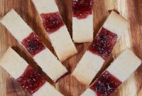 Chewy Raspberry Ribbon Cookies with Jam Swirl