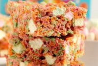 Ice Cream Pebbles Marshmallow Cereal Bars Recipe