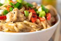 Instant Pot Chicken Lo Mein Recipe for Quick Weeknight Dinner