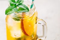 Refreshing Peach Iced Tea Recipe Made at Home