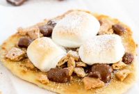 S’mores Flatbread Dessert Pizza Recipe for Summer Nights