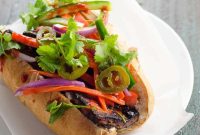 Vegan Bánh Mì with Char Siu Tofu Sandwich Recipe