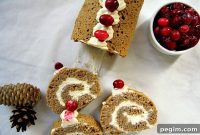 Gingerbread Swiss Roll Recipe: Festive Spiced Cake Roll