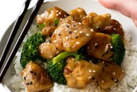 Sticky Teriyaki Chicken Recipe with Garlic & Sesame