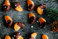 Sea Salt Chocolate-Covered Orange Bites: Sweet and Salty Treats