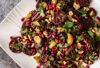 Authentic Turkish Beet Salad Recipe with Garlic and Herbs