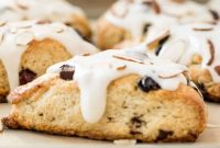 Chocolate Cherry Almond Scones Recipe — Tender, Flaky & Rich