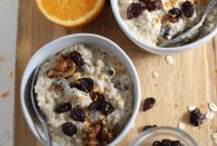 Citrus Cranberry Overnight Oats Recipe for Bright Breakfasts