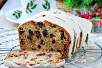 Banana Eggnog Chocolate Loaf Cake Recipe