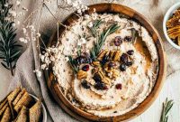 Cranberry White Bean Hummus Recipe – Tangy Holiday Dip