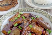 Adobong Talong (Filipino Eggplant Adobo Recipe)