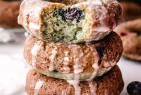 Blueberry Cake Donuts Recipe — Moist Baked Donuts with Fresh Berries