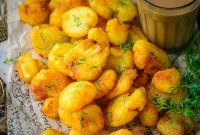 Sindhi Aloo Tuk: Crispy Spiced Double-Fried Smashed Potatoes