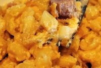 Smoked Ham Macaroni and Cheese Recipe with Crispy Topping