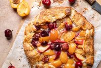 Rustic Stone Fruit Galette with Peach, Plum & Apricot Filling
