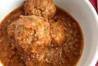 Mozzarella-Stuffed Meatballs — Instant Pot or Oven Recipe
