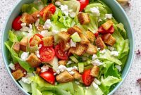 Goat Cheese Salad with Maple-Walnut Vinaigrette and Pears