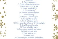 25 Printable Christmas Activities Calendar — 25 Days of Fun
