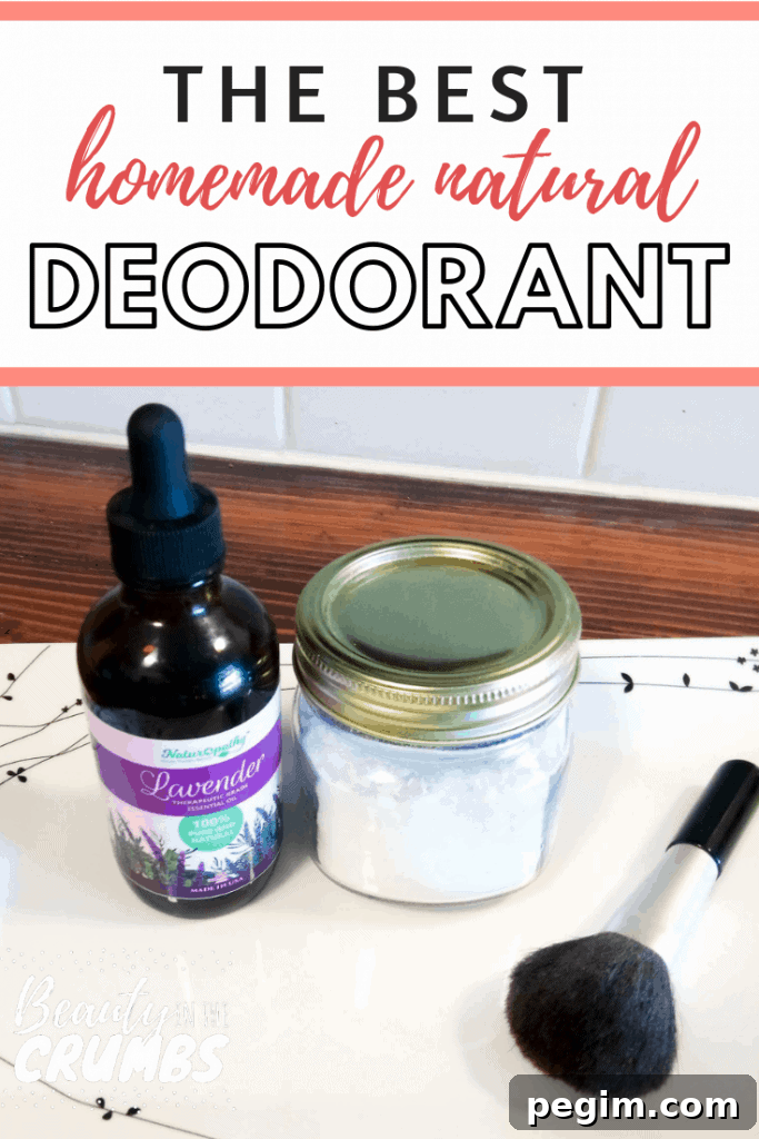 The best homemade deodorant I've found! It lasts all day, is cost-effective, and is ridiculously easy to make.