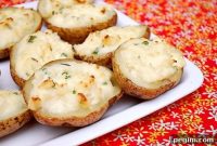 Twice-Baked Sour Cream and Chive Potatoes Recipe