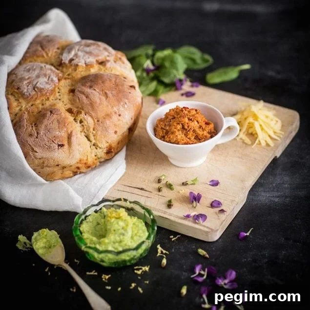 TrySwedish Thursdays: Swedish Cheese Bread with Olives