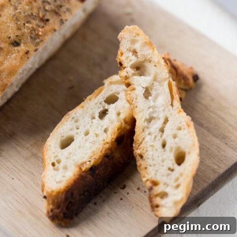 Cheesy Italian Dutch Oven Bread