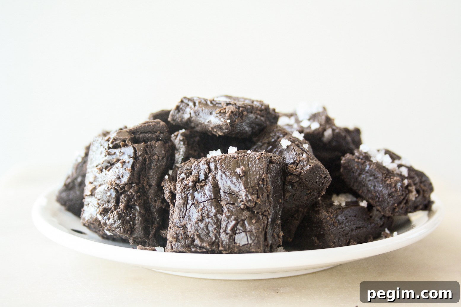 Homemade from-scratch fudge made with dark cocoa