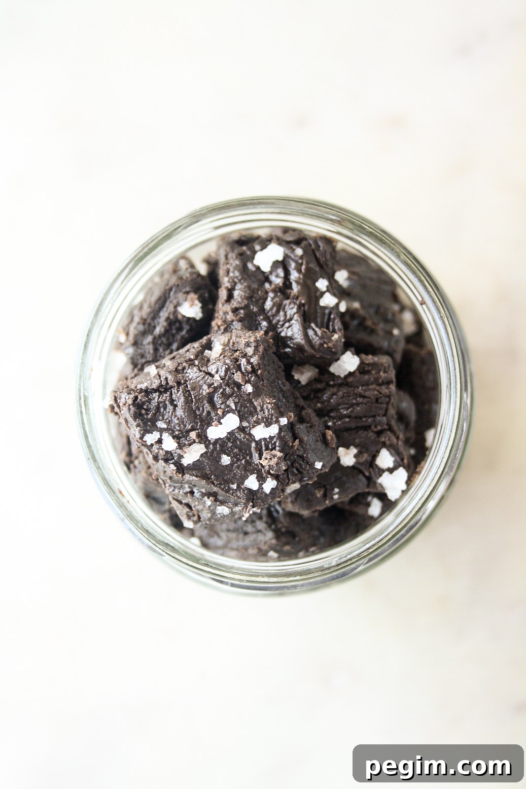 Homemade from-scratch fudge made with dark cocoa