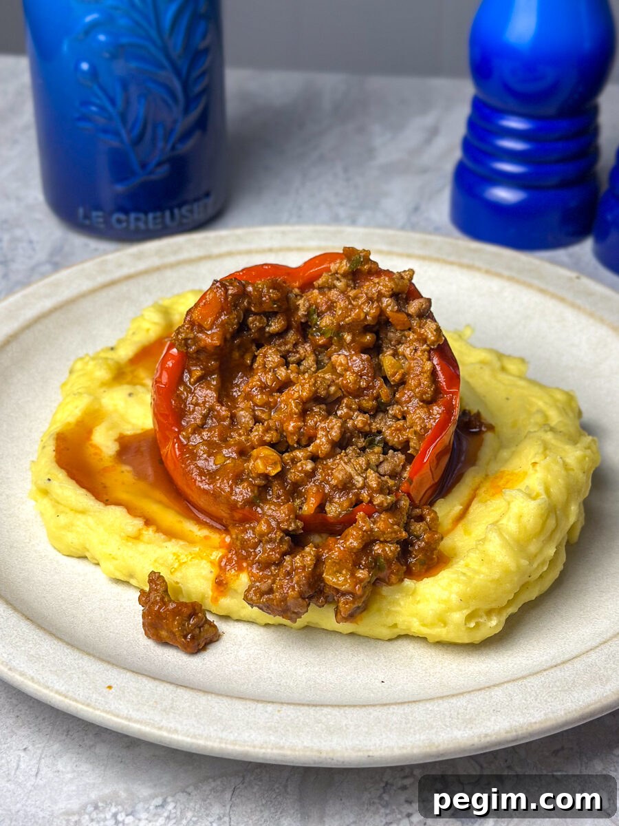 stuffed peppers no rice