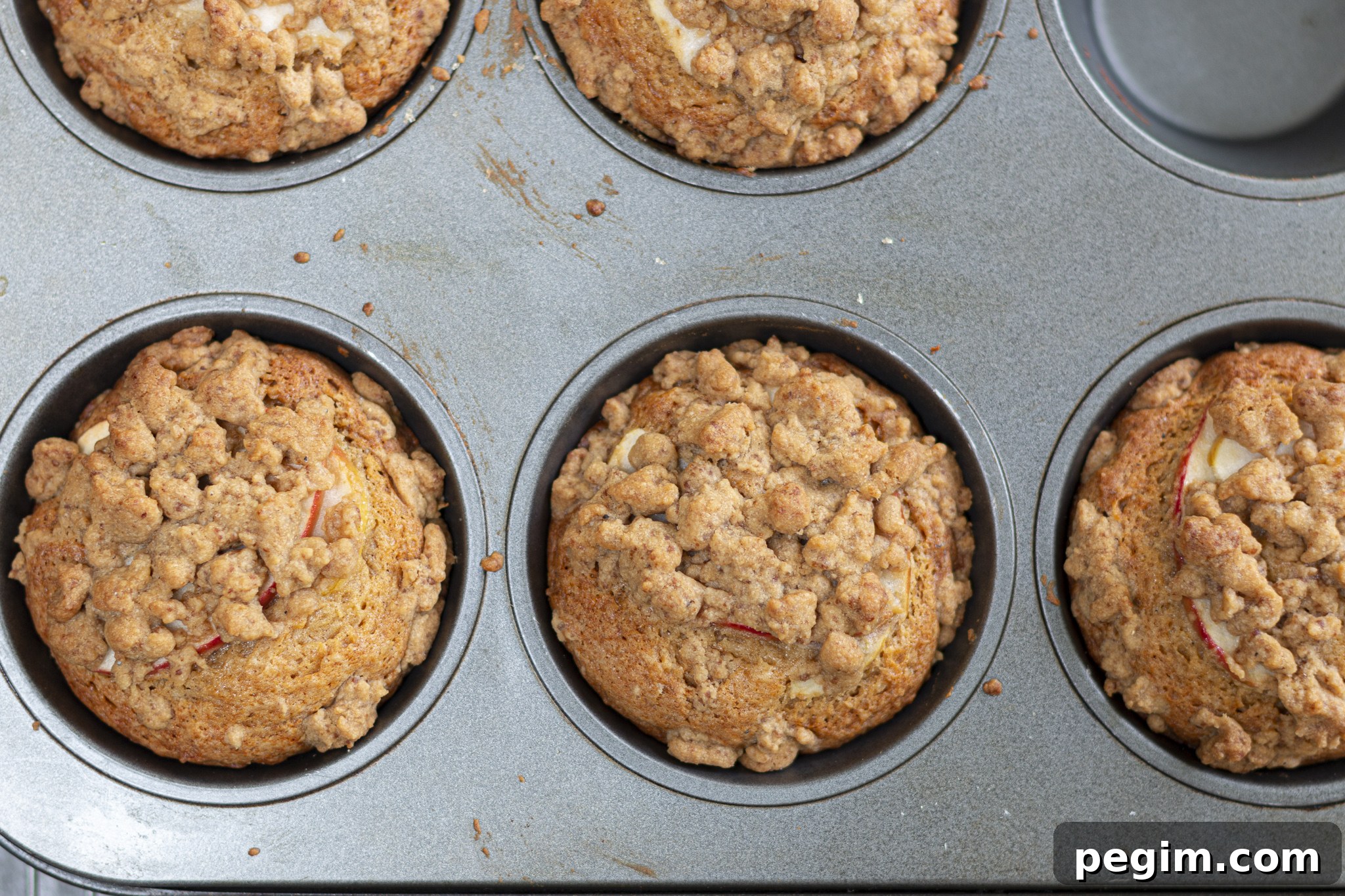 Cakes fresh from the oven