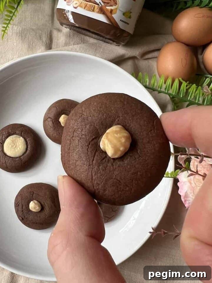 Nutella cookies