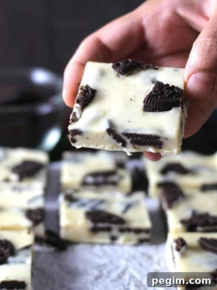 Oreo fudge