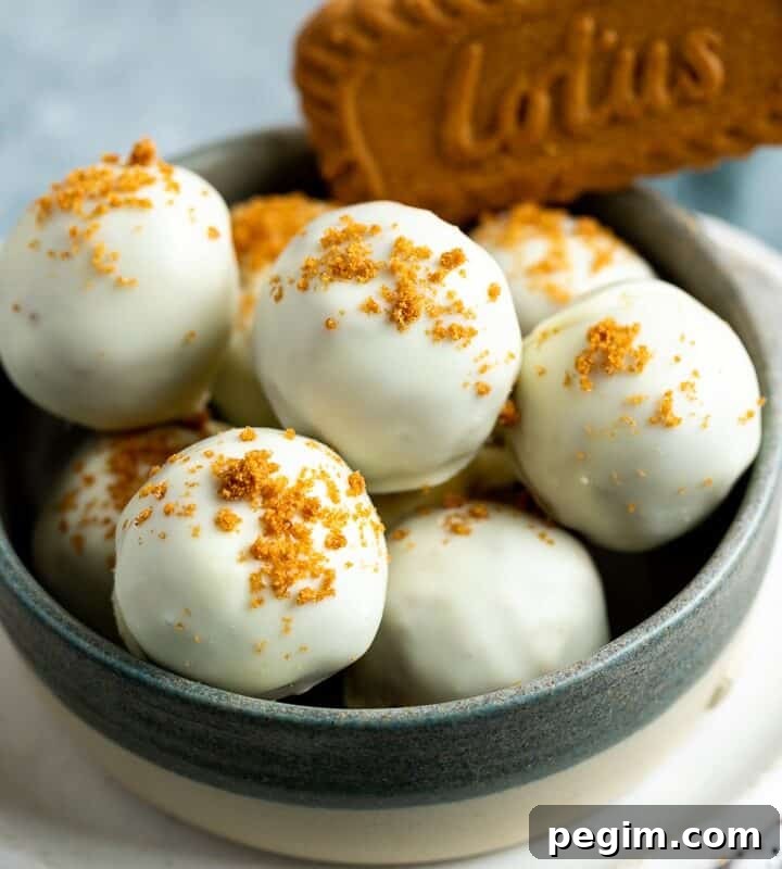 Biscoff truffles