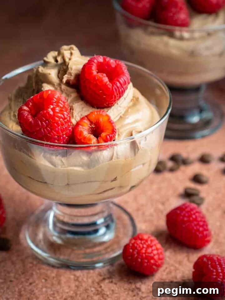 Coffee mousse