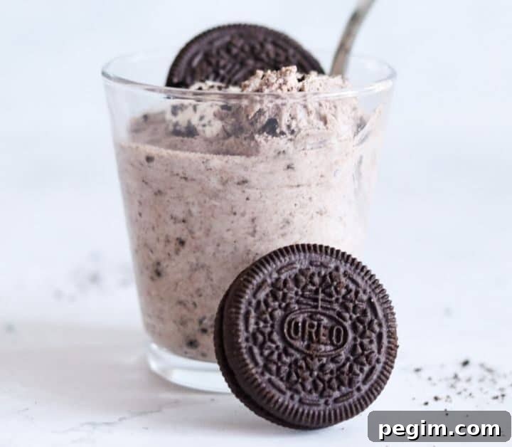 Oreo mousse