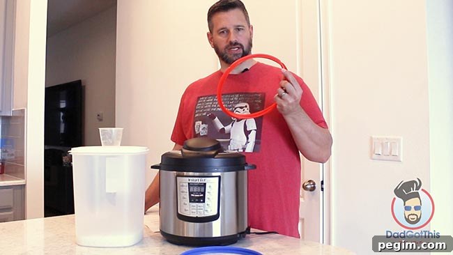 get a ring for just rice for making rice in the instant pot