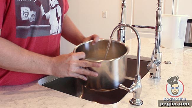rinse rice 3 time for the best instant pot rice