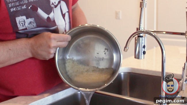 RINSE YOUR RICE 3 TIMES FOR BETTER INSTANT POT RICE