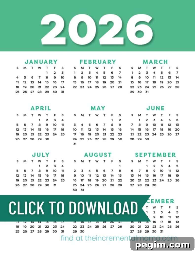 Free Printable One-Page Yearly Calendars 2025–2027 21 img 15184 20