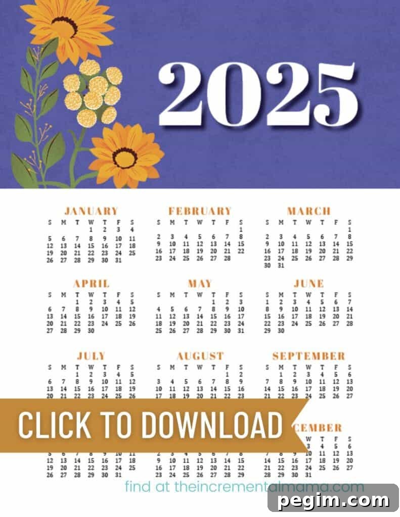 Free Printable One-Page Yearly Calendars 2025–2027 26 img 15184 25