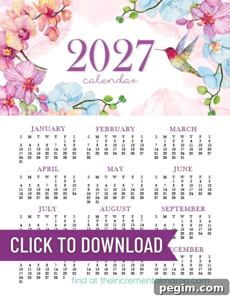 Free Printable One-Page Yearly Calendars 2025–2027 31 img 15184 30