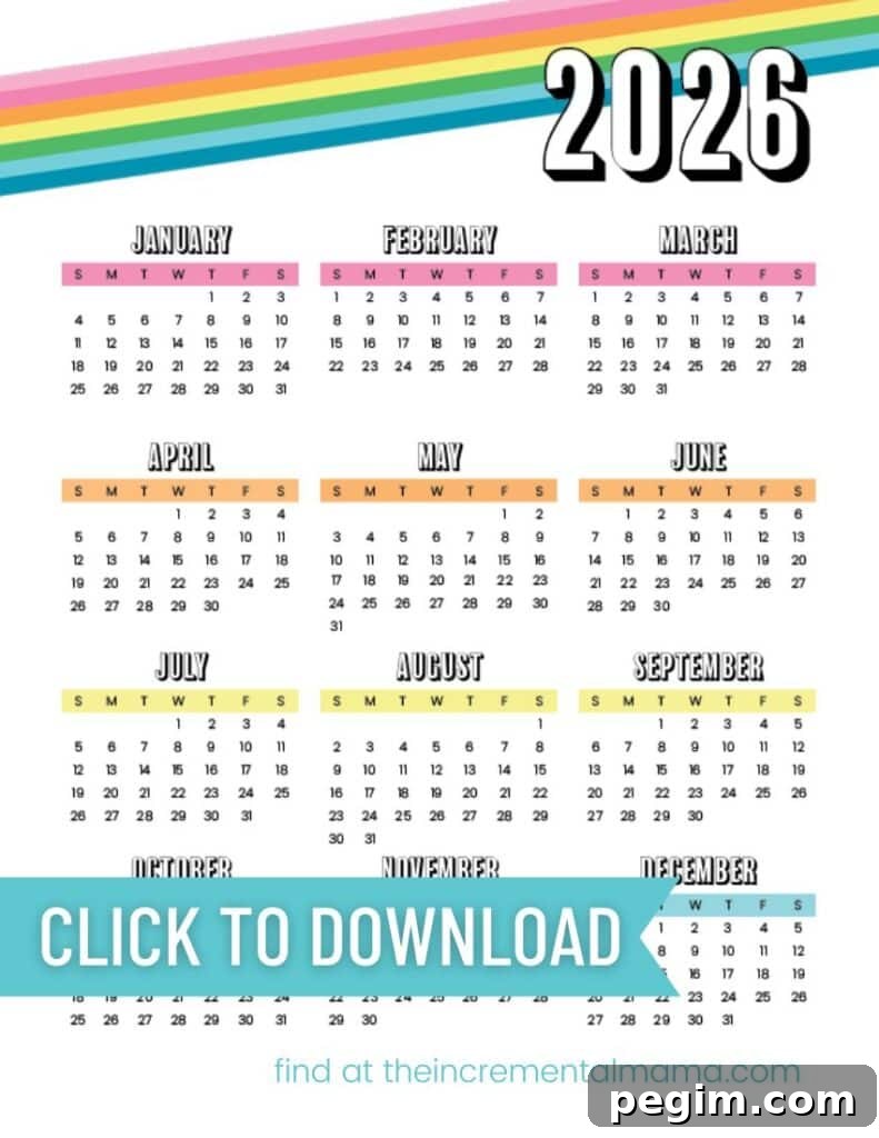 Free Printable One-Page Yearly Calendars 2025–2027 33 img 15184 32
