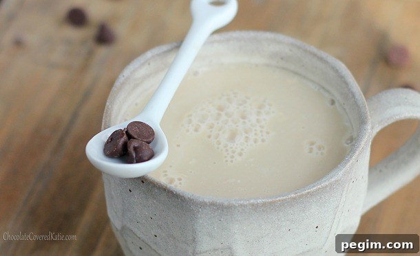chocolate chip latte