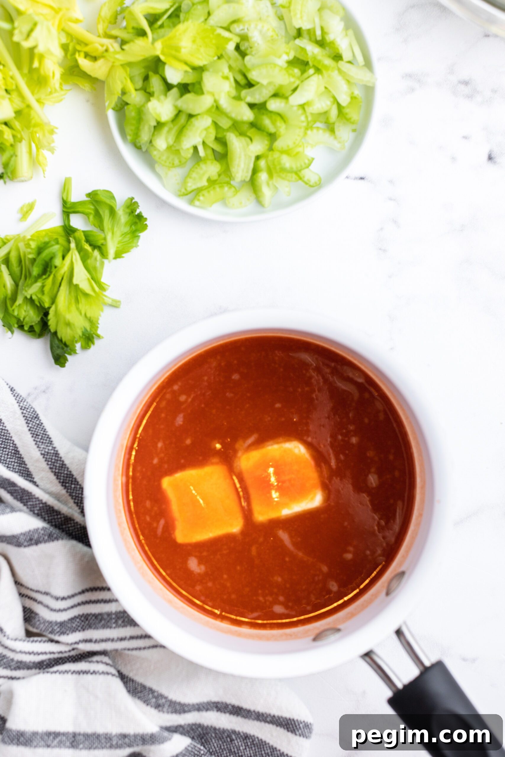 Buffalo Sauce for Shrimp Tacos - This Farm Girl Cooks