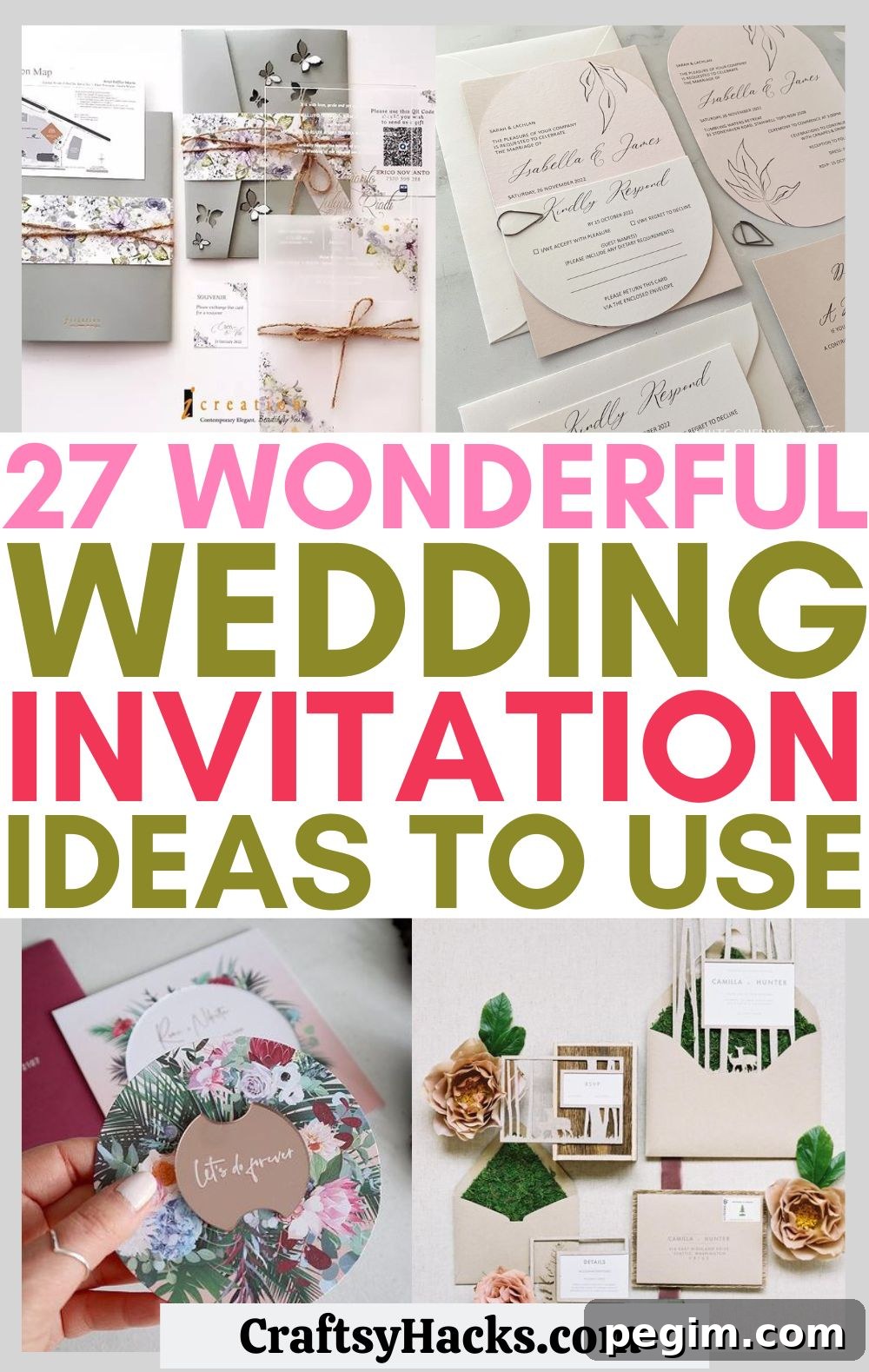 wedding invite ideas