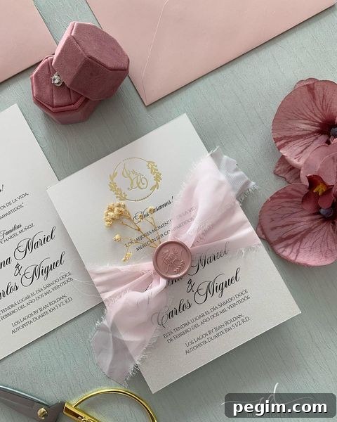 Blush and Pink Invitation