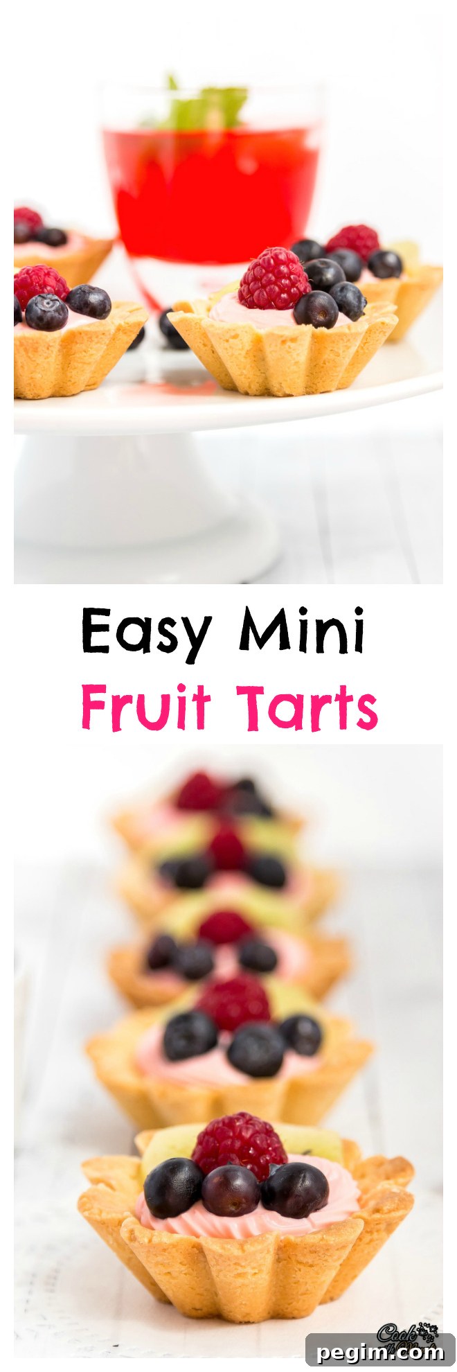 Mini Fruit Tarts Collage-nocwm