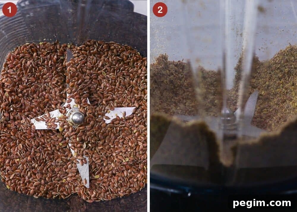 How to make ground flaxseed meal